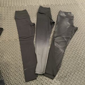 Nike (bundle 3 pairs of leggings)